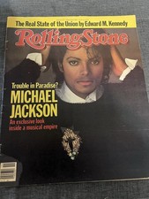 Rolling Stone Magazine #417 Mar 15 1984 Michael Jackson Trouble in Paradise?