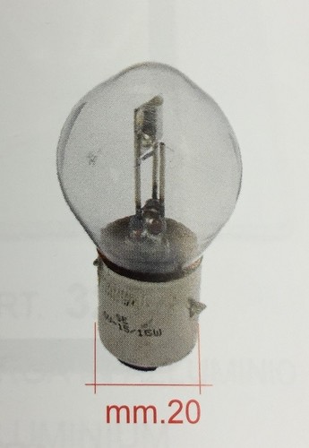 Lampadina biluce 20d - ba, (6v