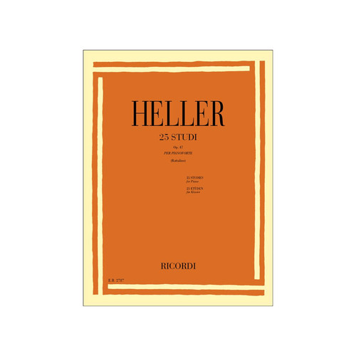 Heller studi op 47 - 25,