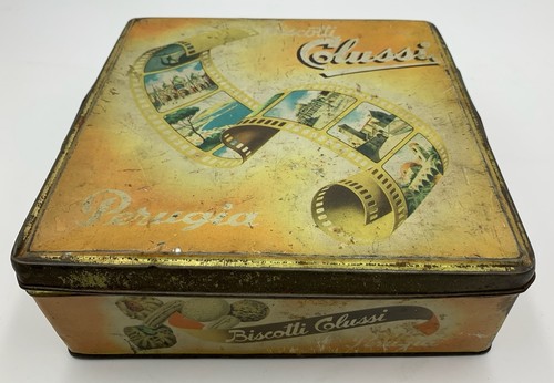 Scatola latta biscotti - scatola,