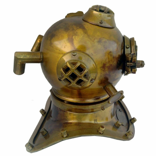 Casco subacqueo nautico - , antico