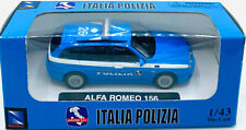 EBOND Modellino Alfa Romeo 156 - Italia Polizia - NewRay - 1:43 - 0296