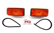 COPPIA FANALINI SOTTOFARI FRECCIA FIAT 126 PERSONAL BIS FSM  ANTERIORI ARANCIO