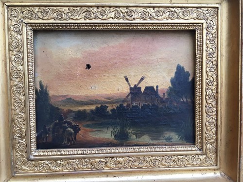Bellissima pittura paesaggio - pittura,