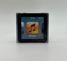 Apple ipod nano 6th gen 8gb grafite FUNZIONANTE mp3 touch usato originale musica