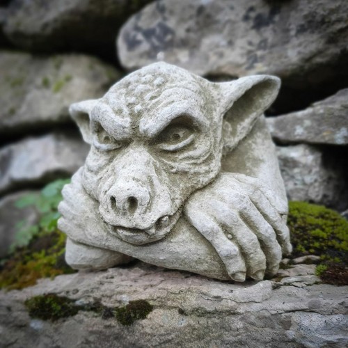 Statua pietra gremlin - statua,