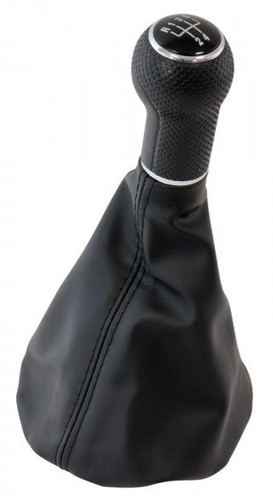 Pomello cuffia cambio nero 5 - pomello,
