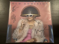 Old Dominion Band Firmato 2025 Barbara Album Blush Rosa Vinile Record LP 5 SIG