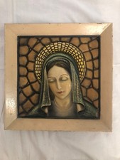 Madonna in gesso firmata G