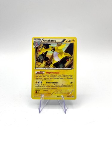 Carta pokemon ampharos 124 - pokemon,