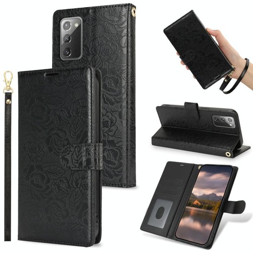 Custodia pelle nera con - nera,