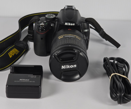 Fotocamera nikon d5000 con - fotocamera,