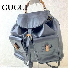 Zaino Gucci nero oro