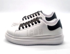 Sneakers scarpe uomo ICON colore bianco/nero