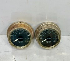 Marine Starfire M42 Sea Vintage Air Wind Meter Indicatore di velocità Gauge L...