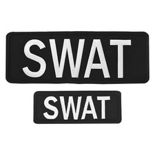 2 pezzi toppa SWAT con gancio