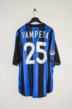 ?2000/01 Vampeta authentic shirt Inter jersey retro vintage maillot Brazil