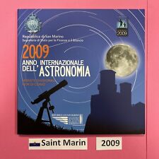 Coffret BU Saint-Marin 2009  ??+ 5 Euro Argent