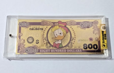  BANCONOTA Disney Gold
