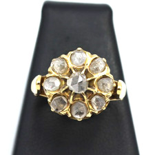 Anello antico margherita