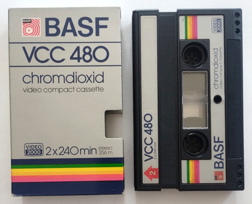 Vhs basf vcc480 - vhs, 2000