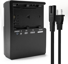 LC-E6 LC-E6E LP-E6N - Caricabatterie per Batteria LP-E6, Compatibile Con Canon E