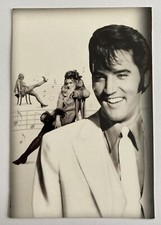 ELVIS PRESLEY cartolina