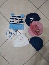 Lotto stock abbigliamento accessori cappelli berretti bimbo neonato ??