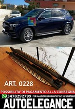 PEDANE LATERALI ADATTE PER MERCEDES-BENZ GLE W167 LOOK SATINATE