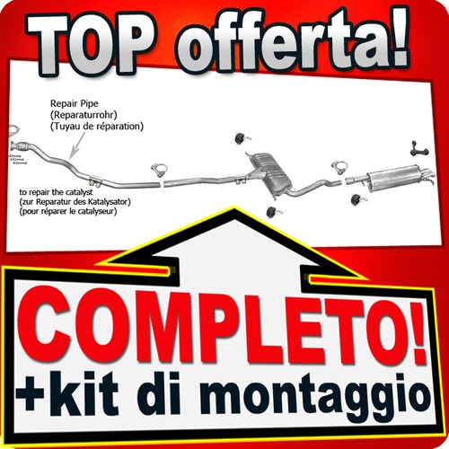 Scarico completo per skoda - completo,