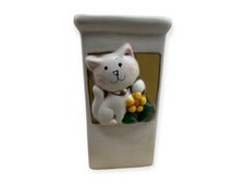 Vaso in Ceramica con Gattino -