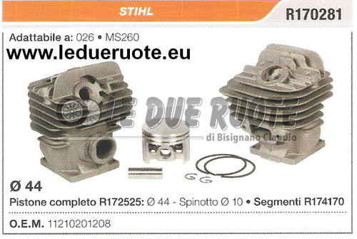 11210201208 kit cilindro - 11210201208, e