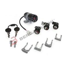 KIT 4PZ BLOCCASTERZO,SELLA, BAULETTO,TAPPO PER Honda Pantheon 2T 125/150