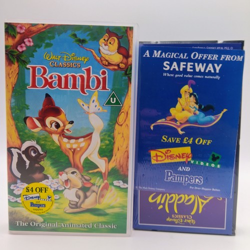 Bambi vhs new factory - bambi, sealed