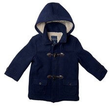 Cappotto Borsone Mayoral Ragazzo Blu Navy con Cappuccio Foderato Sherpa Taglia 24 Mesi
