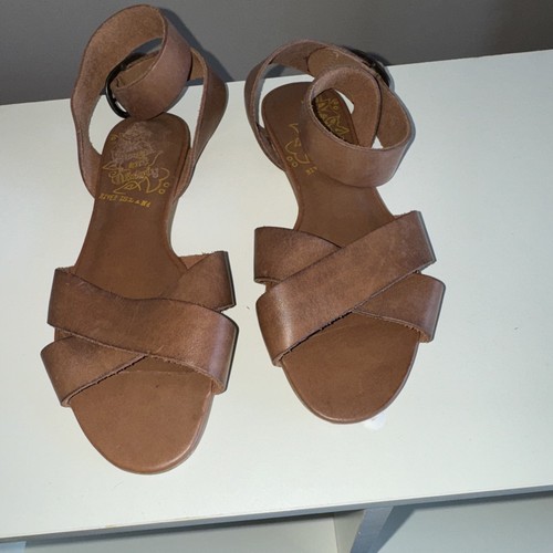 Sandali pelle marrone - sandali,