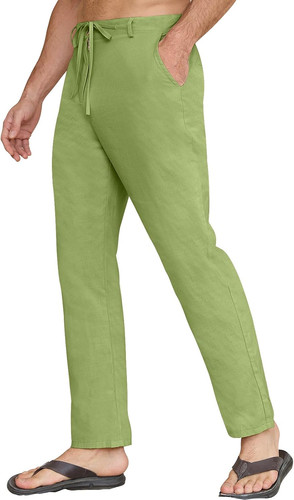 Pantaloni lino uomo - pantaloni,