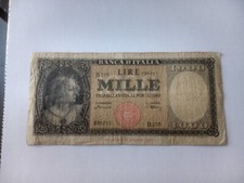 ANTICA BANCONOTA DI MILLE LIRE  EDIZIONE 1947 LUIGI EINAUDI GOVERNATORE 