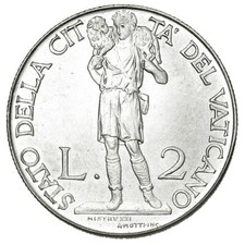 VATICAN PIUS XII 2 Lire 1941