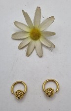 ORECCHINI A CERCHIETTO dorato