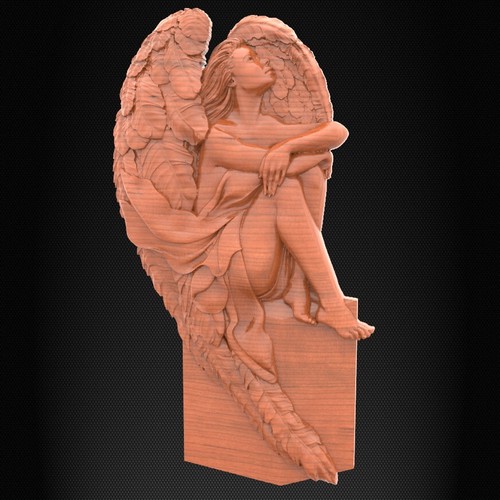 Sollievo lima stl angel - sollievo,