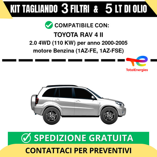 Tagliando per toyota rav - per,