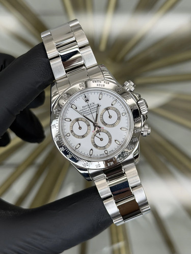 2006 rolex daytona white dial - daytona,