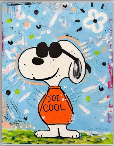 Joe cool original - art, 11x14