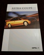 Rarissima brochure OPEL ASTRA COUPE' BERTONE in italiano - Anno 2000