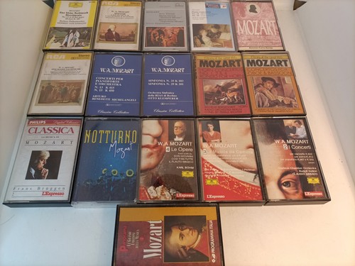 Lotto 16x mozart raccolte - 16x, e