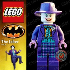 ⭐ LEGO The Joker sh608 Minifigure 76139 Tim Burton sh0608 Batman DC Nicholson