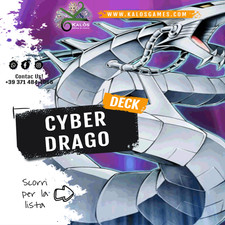 Yugioh! Mazzo Deck CYBER DRAGO da Torneo