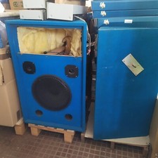 4Casse Acustiche mobile in legno-NO TROMBE VENDUTE, Driver e Tweeter)-Woofer OK