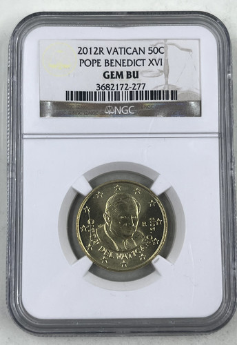 2012r vaticano 50c papa - 50c,